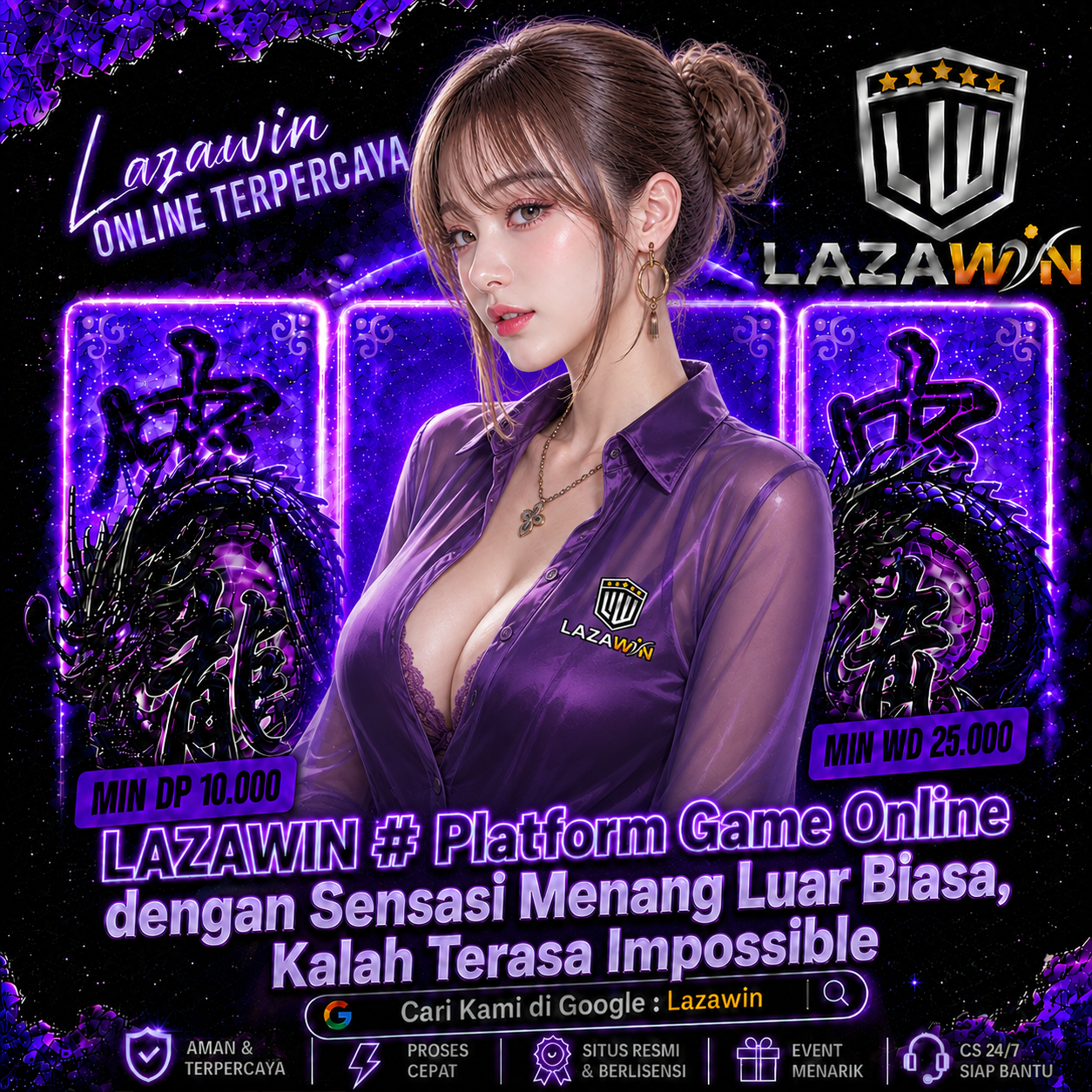 LAZAWIN - Endless Luck Awaits, Explore the Exciting World of Online Games